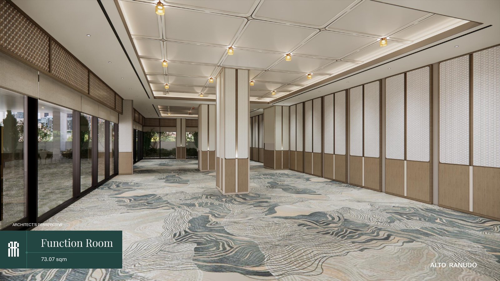 Function room, 73.07 square meters