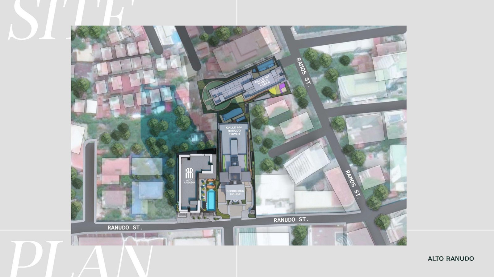 Alto Ranudo site development plan