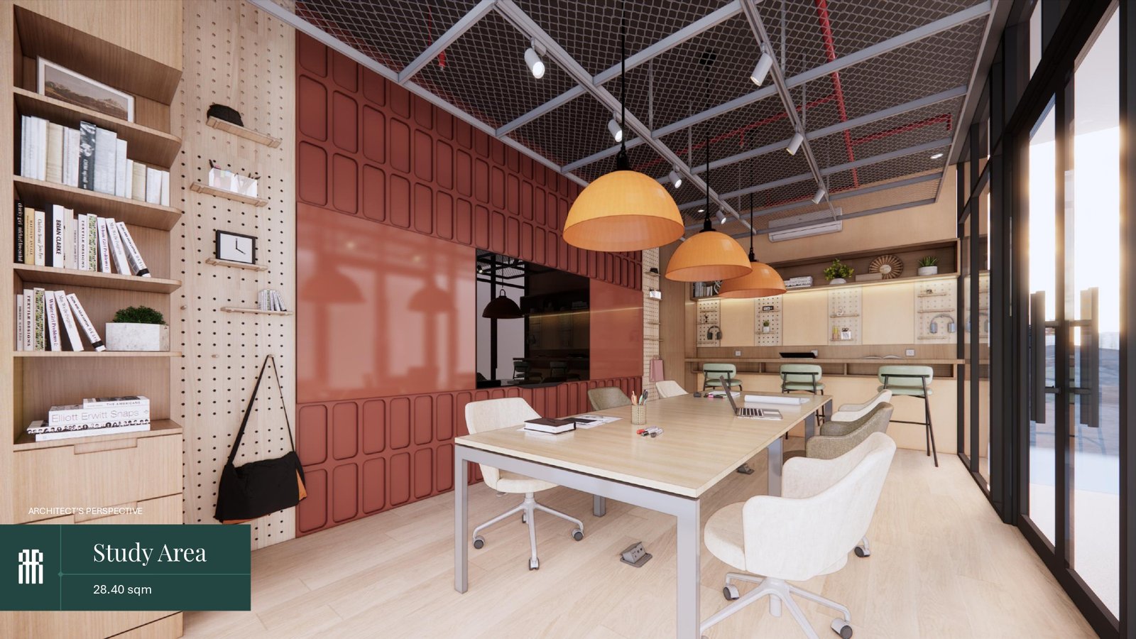 Study area, 28.40 square meters
